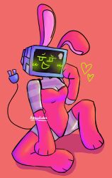 2d bunny_ears bunnysuit computer computer_head female humanoid karen_plankton robot robot_girl robot_humanoid screen_face spongebob_squarepants tv tv_head