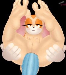 1boy 1boy1girl 1girls 2020s 2023 4_fingers 5_toes anal anal_sex animated areola areolae blue_penis blush blushing_at_viewer breasts closed_eyes cream_the_rabbit cub feet feet_up female flat_chest flat_chested genitals holding_legs long_ears looking_at_viewer looking_pleasured male mp4 music nipples penis rabbit sega smolpaul sonic_(series) sonic_the_hedgehog_(series) sound tagme video white_gloves young