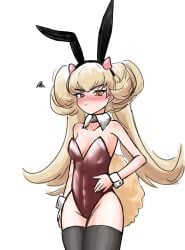 1girls blonde_hair bunny_ears bunny_girl bunnysuit centur-ion_primera centurion_primera duel_monster long_hair solo tagme twintails yu-gi-oh!