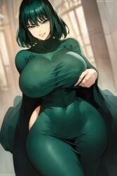 1girls abs ai_generated big_ass big_nipples bikini cleavage female fubuki_(one-punch_man) giant_breasts green_clothes green_clothing green_dress green_eyes green_hair hips hourglass_figure huge_ass huge_breasts huge_hips huge_thighs looking_at_viewer milfsexyrp muscle_girl narrow_waist on_bed on_knees one-punch_man staring staring_at_viewer thick_hips tight_dress wide_hips