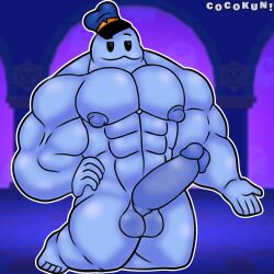 big_arms big_cock big_pecs brawl_stars cocokun! ghost man_tits muscles solo_male