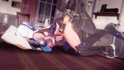 1boy 1boy1girl 1girls 3d animated caelus_(honkai:_star_rail) cum_explosion cum_in_pussy cum_inside deep_penetration domination female high_heel_boots high_heels honkai:_star_rail honkai_(series) indoors jingliu_(honkai:_star_rail) koro22 male male/female orgasm pillow pillow_grab pounding sex transition