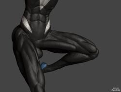 1futa 3d 3d_(artwork) abs big_balls big_penis bulge bulge_through_clothing club_shaped_penis futa_only futanari ghost_spider gwen_stacy huge_cock large_penis long_penis marvel marvel_comics muscles muscular muscular_futanari orezcgii sculpture sketch skin_tight solo solo_futa spider-gwen spider-man_(series) tight_clothing tight_fit wide_hips zbrush zerocgii