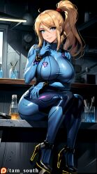 samus aran from metroid by tam south