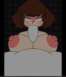 1boy animated asriel_dreemurr beat_banger big_breasts blowjob chara charisk cum_in_mouth darky fellatio frisk huge_breasts incest komponi longer_than_2_minutes nipples paizufella paizuri penis sound tagme titjob toriel_beat_banger undertale undertale_(series) video