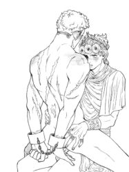 2boys gay giorno_giovanna guido_mista jojo's_bizarre_adventure male male/male male_only male_penetrated male_penetrating male_penetrating_male penetration penis the_big_windmill_whirred vento_aureo yaoi