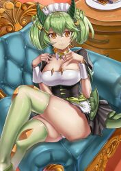 1girls duel_monster female female_only parlor_dragonmaid tagme yu-gi-oh! zmq67911029