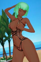 emerald sustrai from rwby by arrancon