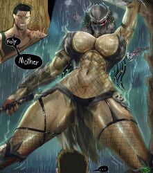 1girls alien alien_girl alien_humanoid big_ass big_breasts big_thighs breasts creature curvaceous curvy curvy_figure digital_media_(artwork) female female_yautja giantess hips hourglass_figure huge_ass huge_breasts huge_thighs humanoid large_ass large_breasts large_thighs legs mature mature_female monster monster_girl mumomoxart netxart non-human nonhuman predator_(franchise) slim_waist tall tall_female thick thick_hips thick_legs thick_thighs thighs voluptuous waist wide_hips wide_thighs yautja