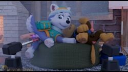 3d anal anal_insertion anal_object_insertion animated backpack balls blue_eyes bodily_fluids both_sexes_in_same_situation brown_body brown_fur canid canine canine_dildo canine_genitalia canine_penis canine_pussy canis chase_(paw_patrol) cub cub_on_cub dildo dildo_in_ass dildo_in_pussy dildo_insertion disembodied_hand domestic_dog double_insertion double_penetration erection everest_(paw_patrol) female female_cub female_focus female_penetrated feral furry furry_only grey_fur husky indoors knit_cap longer_than_one_minute loop lying_down lying_on_back male male_and_female_focus male_cub male_focus male_penetrated mp4 nickelodeon no_sound object_insertion paw_patrol pawpads paws penetration penis precum precum_drip presenting_anus presenting_penis presenting_pussy pussy pussy_juice pussy_juice_drip sex_machine sex_toy two-tone_fur unknowndata_(artist) vaginal_insertion vaginal_object_insertion vaginal_penetration video white_fur young zoophilia