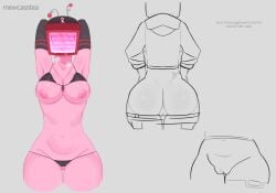robloxian from forsaken (roblox) by mewcasstea