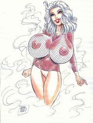 big_breasts bottomless clea_strange doctor_strange_(series) huge_breasts marvel nipples pussy rob_durham smile tagme