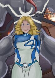 invisible woman from fantastic four by azazelinp