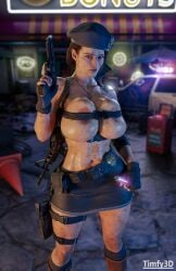 jill valentine from capcom by timfy3d