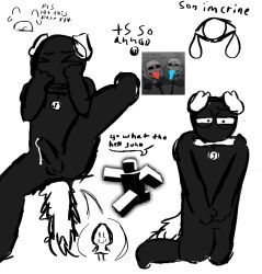 buttplug collar embarrassed grace_(roblox) john_grace_(grace) pet_play precum spookdme tagme