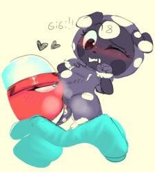 dog plush onesie toodles from dandy's world by unknown artist