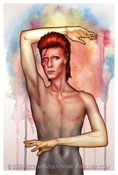 2008 bullsik david_bowie male_only musician tagme tasteful_nudity ziggy_stardust