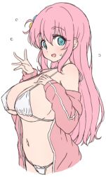 gotou hitori from bocchi the rock! by mel (melty pot)