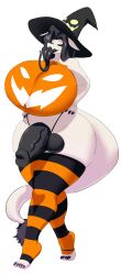 1futa anthro big_balls big_breasts big_penis futa_only futanari huge_breasts humanoid lizard lizard_humanoid looking_at_viewer n-ronin original pumpkin_boobs voluptuous voluptuous_futanari