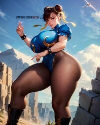 ai_generated asian asian_bimbo asian_female big_ass big_breasts big_thighs bimbo bottom_heavy brown_hair brunette busty capcom chun-li dat_ass dumptruck_ass hair_buns hourglass_figure huge_breasts huge_thighs kw0337 mature_female milf paag pale-skinned_female pale_skin street_fighter thick_thighs thunder_thighs thunderthighs venus_body voluptuous voluptuous_female wide_hips