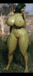 1girls 3d argonian chubby chubby_female curvaceous curves curvy curvy_body curvy_female curvy_figure curvy_hips green_body green_skin hi_res high_resolution highres kiptisin monster_girl nipples nude pussy scales skyrim solo solo_female the_elder_scrolls thick thick_hips thick_legs thick_thighs wide_hips wide_thighs