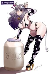 big_butt cow_girl fanart meyluna pose venetosh virtual_youtuber vtuber