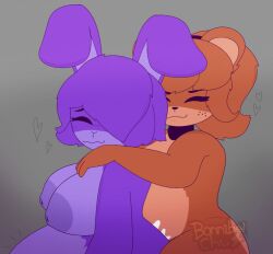 anal anthro bear bodily_fluids bonfie bonfie_(cryptiacurves) bonnibelchu bonnie_(cally3d) bonnie_(fnaf) cum cum_in_ass cum_inside cum_splatter duo female five_nights_at_freddy's freddy_(cally3d) freddy_(fnaf) fredina_(cally3d) frenni_fazclaire futanari genital_fluids heart inflation intersex intersex/female kurihere lagomorph leporid mammal rabbit scottgames