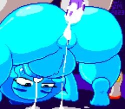 1boy 1girls 2023 accessory all_fours alternate_version_available anal anal_sex animated anus aquamarine_(steven_universe) areola ass balls belly belly_expansion big_breasts big_butt blinking blue_areola blue_body blue_breasts blue_butt blue_hair blue_nipples blue_pussy bodily_fluids bouncing_breasts breasts cartoon_network continuous_ejaculation crossover cum cum_from_mouth cum_in_ass cum_in_mouth cum_inside cum_on_ground cum_through cumflated_belly cumflation digital_media_(artwork) duo expansion feet female female_on_bottom female_penetrated gem gem_(species) genital_fluids genitals gif hair headband huge_butt inflation interspecies leaking_cum loop male male/female male_on_top male_penetrating male_penetrating_female naked navel nintendo nipples nude on_bottom on_top patreon penetration penis pixel_art pokémon_(species) pokemon pokemon_(species) pokephilia purple_background purple_penis pussy scorbunny sex shadow shortstack signature simple_background spread_legs spreading steven_universe toilet_man