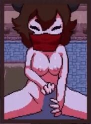 animated cum cum_in_pussy handjob naked pixel_art princess_and_conquest