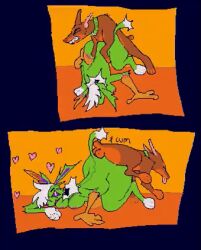 <3 1boy 1girls animated ass_to_ass bestiality brown_body brown_fur canid canine canis collar dijon_(guncht) doggy_style domestic_dog dominant_feral dominant_male duo eeveelution female female_penetrated feral feral_penetrating feral_penetrating_anthro feral_penetrating_female from_behind_position fur furry furry_female generation_1_pokemon green_body green_collar green_fur guncht heart humping jolteon knotted low_res male male/female male_penetrating male_penetrating_female mammal nintendo nude penetration pokemon pokemon_(species) sex submissive_anthro submissive_female tongue tongue_out zoophilia