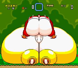 anal anthro ass ass_bigger_than_head ass_focus ass_tower balls big_ass big_balls big_penis bubble_butt chip_at_night colossal_ass enormous_ass gale_(chip_at_night) gigantic_ass huge_ass huge_balls huge_cock hyper_ass hyper_balls hyper_penis large_ass large_balls large_penis male mario_(series) massive_ass nintendo penetration penis pixel_art red_yoshi sex super_mario_world thick_thighs thunder_thighs wide_hips yellow_yoshi yoshi