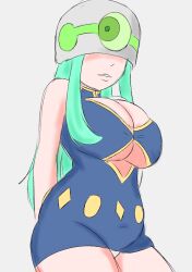 /ctt/ blue_dress console-tan female gijinka helmet helmet_over_eyes humanized iamlem large_breasts microsoft thick xbone-tan xbox_game_studios xbox_one