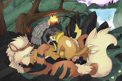 anal arcanine buizel canine furry gay knot magikarp male nintendo no_humans oral pokemon pokemon_(species) raichu rimming sandslash smooth_skin tom_smith