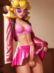 princess peach from mario (series) by makychan