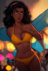 ai_generated bikini disney esmeralda tagme the_hunchback_of_notre_dame