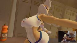 animated ass basketball beast big_ass big_butt blue_eyes furry gloves lola_bunny looney_tunes rabbit sfm shirt shorts smile sound sound_effects source_filmmaker space_jam spanish spanish_dialogue spanish_subtitles spanish_text tagme text thick_thighs video whoofly yellow_body yellow_fur