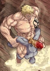 2boys abs anon balls bara big_balls big_belly big_dom_small_sub big_muscles big_pecs big_penis blonde_hair blush carrying carrying_partner chest_tattoo cum cum_drip cum_everywhere cum_inside cum_on_body cum_on_chest cum_on_face cum_on_head cum_on_penis cumshot daddy dilf dominant dominant_male duo ejaculation erection excessive_cum eye_scar fairy_tail frottage gay hair holding_partner huge_balls huge_cock huge_muscles human human_dominating_human human_on_human hunk inflation kijikijiuzura larger_human larger_male laxus_dreyar leaking_cum male male/male male_only muscular muscular_human muscular_male naked navel nipples nude pecs penis pubes scar sex size_difference smaller_human smaller_male submissive submissive_human submissive_male sweat tattoo yaoi