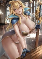 1girls big_breasts blonde_hair genshin_impact jean_gunnhildr supullim tagme