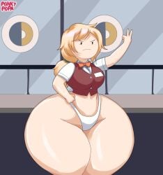 1girls adventure_time fionna_and_cake fionna_the_human_girl panties popa_nsfw thick_thighs