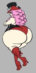 ass bbw chubby female female_only large_ass massive_ass newstuff4u one_piece perona thighs weight_gain