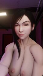 3d 3d_(artwork) anal anal_fingering anal_sex athletic_female black_hair blender_(software) blender_eevee couple dominant_female female femdom final_fantasy final_fantasy_vii final_fantasy_vii_remake insanis_(artist) pov pov_eye_contact prostate_massage prostate_stimulation red_eyes romantic_couple romantic_sex self_upload straight tifa_lockhart