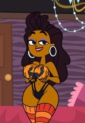 1girls anne_maria_(tdi) artist_request dark-skinned_female tagme tan_body total_drama_(series) total_drama_island