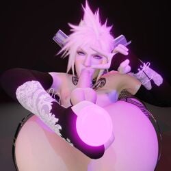 1boy 3d 3d_(artwork) autofellatio balls big_penis bisexual_lighting blender blender_(software) blender_eevee blonde_hair blue_eyes cloud_strife cock_ring crossdressing crossdressing_male dildo dildo_in_ass dildo_insertion drool drool_string drooling femboy fetish_gear final_fantasy final_fantasy_vii final_fantasy_vii_remake high_heels insanis_(artist) looking_at_viewer male_only male_penetrated penis saliva self_pleasure self_upload simple_background solo solo_focus solo_male