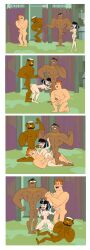 3boys anal anal_sex blowjob cartoon_network cum dj_(tdi) double_penetration female gangbang oc pennsatucky rodney_(tdi) ryan_(tdi) tagme total_drama_(series) total_drama_island vaginal_penetration