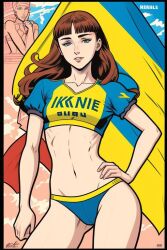 ai_generated national_personification slavic tagme ukraine ukrainian_flag ukrainian_girl