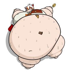 big_belly entirebrother fat_fetish inflation mike_goutokuji obese touhou