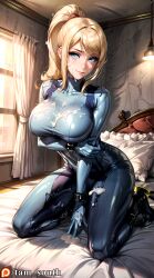 samus aran from metroid by tam south