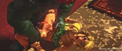 2boys 3d anal anal_penetration anal_sex animated anus ass big_penis blonde_hair boner breath_of_the_wild erection femboy ganondorf gay gerudo_link gerudo_outfit green_body green_skin link link_(breath_of_the_wild) link_(tears_of_the_kingdom) male male_only missionary_position muscular muscular_male nintendo penetration penis_size_difference platform_missionary_position pointy_ears provocative_pixels red_hair sex small_penis sound tagme tears_of_the_kingdom the_legend_of_zelda video yaoi