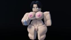 1girls 3d 3d_animation animated areolae barefoot big_breasts breast_expansion breasts completely_nude completely_nude_female drinking expansion female female_only full_body growth naked naked_female nipples nude nude_female pussy roblox robloxian scimlahmeme solo solo_female tagme video