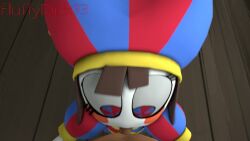 3d 3d_(artwork) 3d_animation animated colored_sclera female fluffydick93 jester jester_cap jester_costume jester_girl jester_hat jester_outfit no_sound penis pomni_(the_amazing_digital_circus) sfm source_filmmaker the_amazing_digital_circus video white_body white_skin